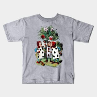 Painting the Roses Red Kids T-Shirt